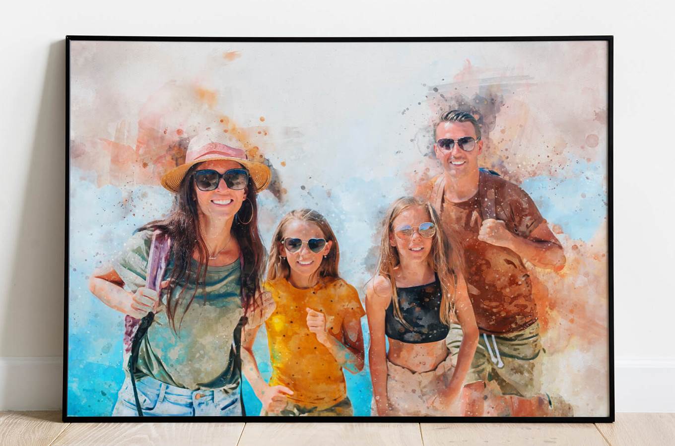 Personalised Watercolour Painting from a Photo