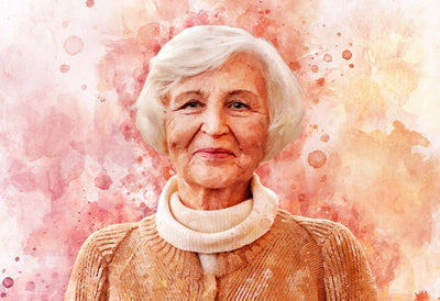 Memorial Portrait Paintings from a Photo: A Timeless Tribute in Watercolour