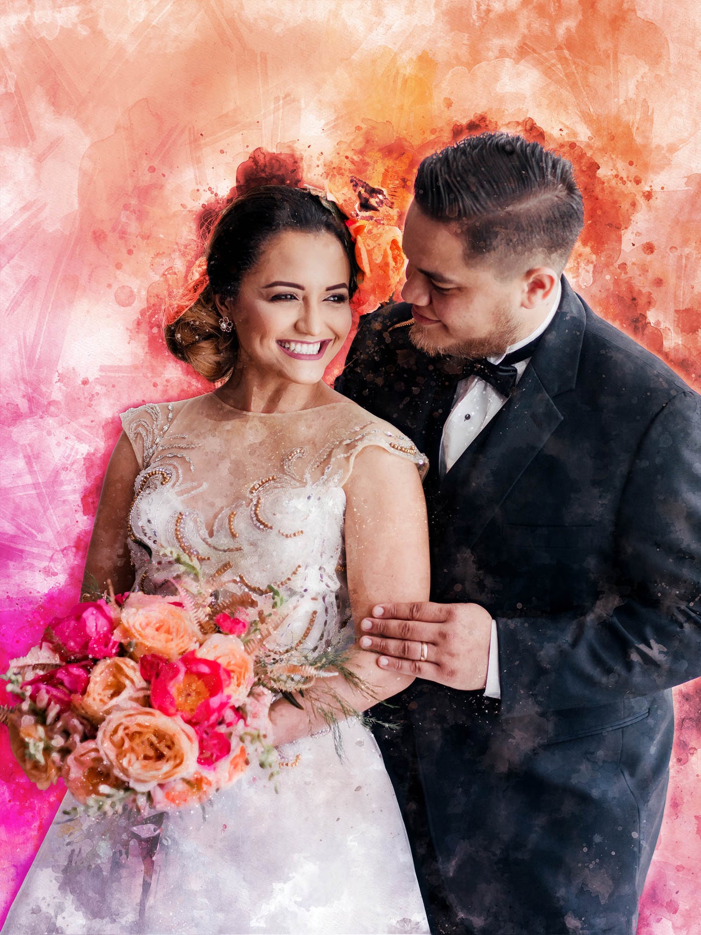 1st Wedding Anniversary Gifts Made from your Own Photos