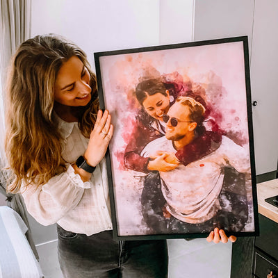 Personalised Watercolour Portrait (Australia)