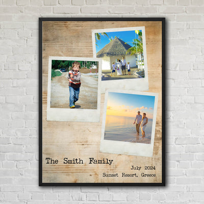 Polaroid Photos Custom Artwork