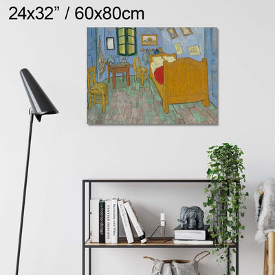 "The Bedroom" by Vincent Van Gogh on Canvas, Framed Prints, Framed Canvas, Acrylic or Print-only