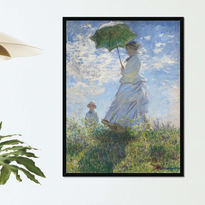 "Madame Monet and Her Son" by Monet on Framed Prints, Aluminium, Acrylic, Canvas or Print-only