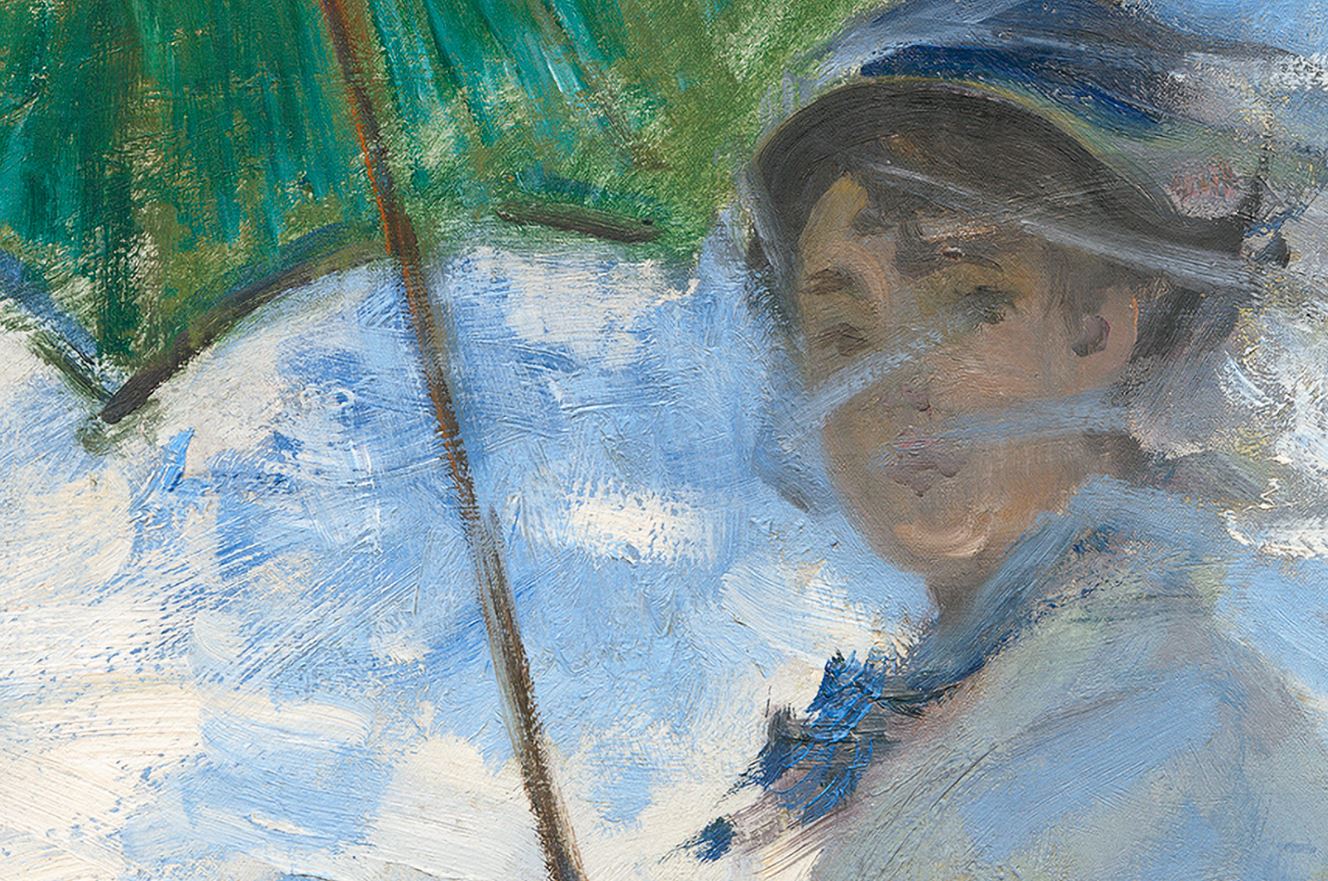 "Madame Monet and Her Son" by Monet on Framed Prints, Framed Canvas, Acrylic, Canvas or Print-only