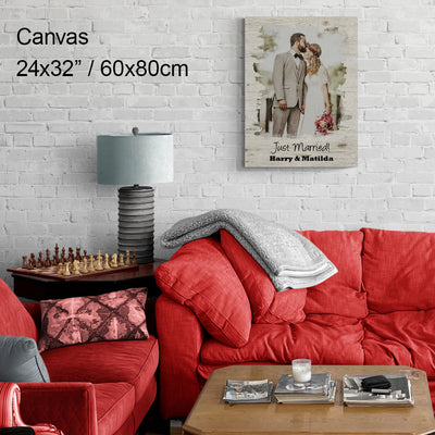 Photo with Message Custom Artwork