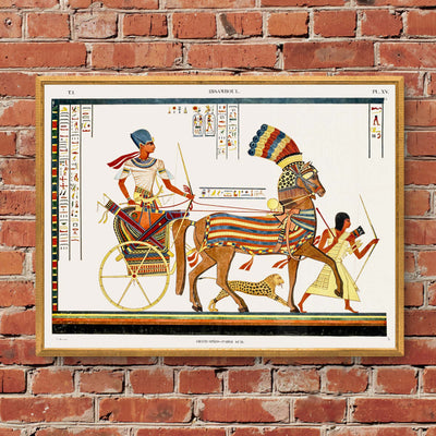 "Ancient Egyptian Chariot" on Aluminium, Acrylic, Canvas, Framed Prints or Print-only