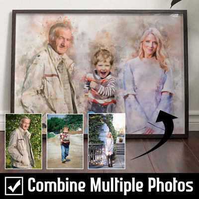 Personalised Watercolour Portrait
