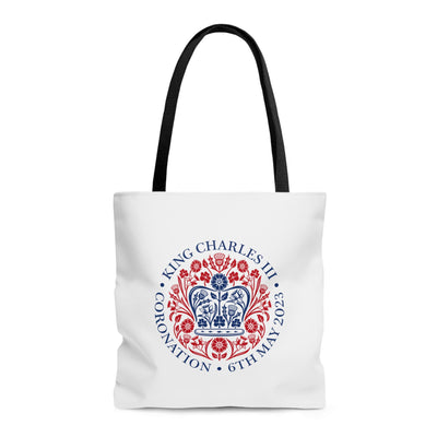 Canvas Tote Bag - Coronation Emblem for Charles III