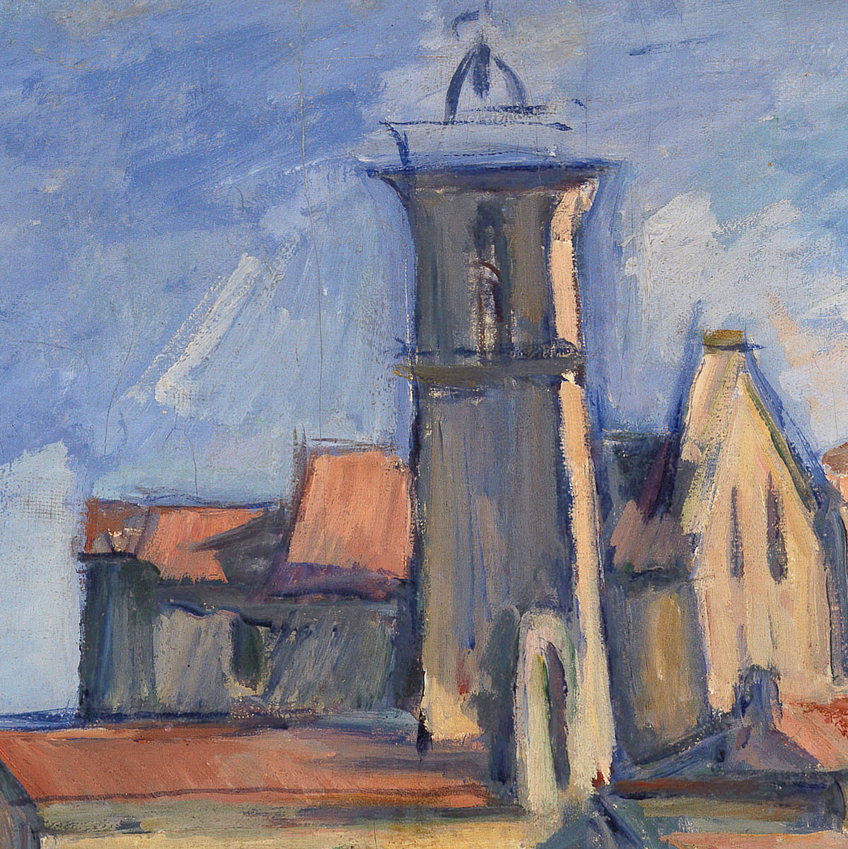 "Gardanne" by Paul Cézanne on Canvas, Aluminium, Acrylic, Framed Prints or Print-only