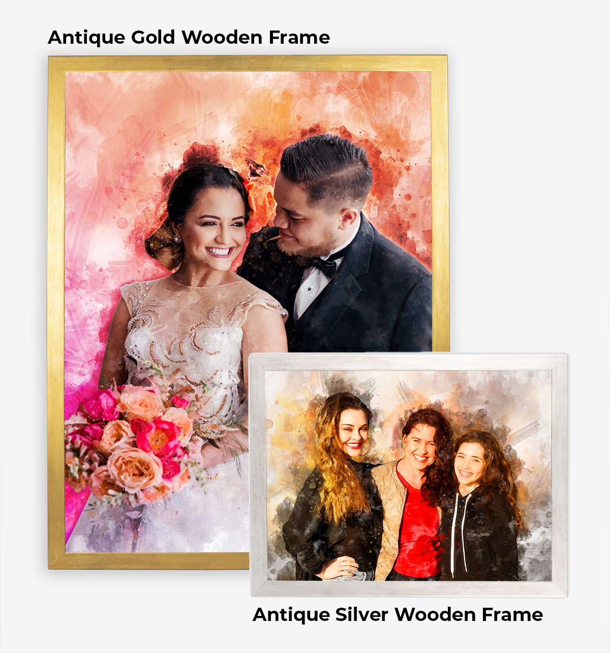 Personalised Watercolour Portraits