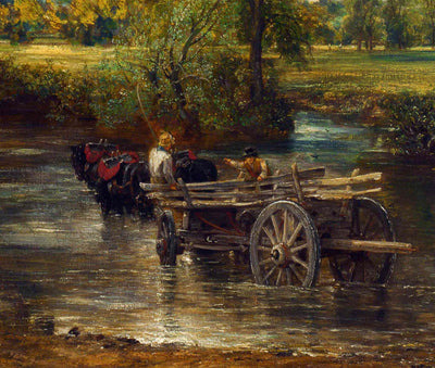 "The Hay Wain" by John Constable on Canvas, Framed Canvas, Acrylic, Framed Prints or Print-only
