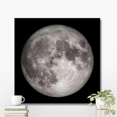 "The Moon" on Canvas, Framed Prints, Aluminium, Acrylic or Print-only