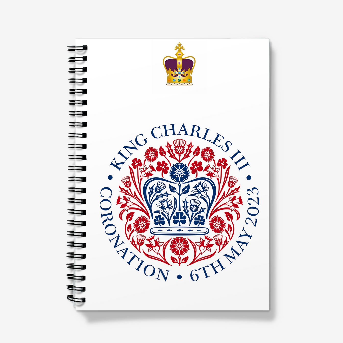 Notebook - Coronation Emblem for Charles III