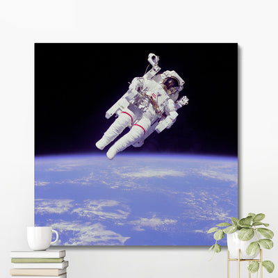 "Spacewalk" on Framed Canvas, Acrylic, Canvas, Framed Prints or Print-only
