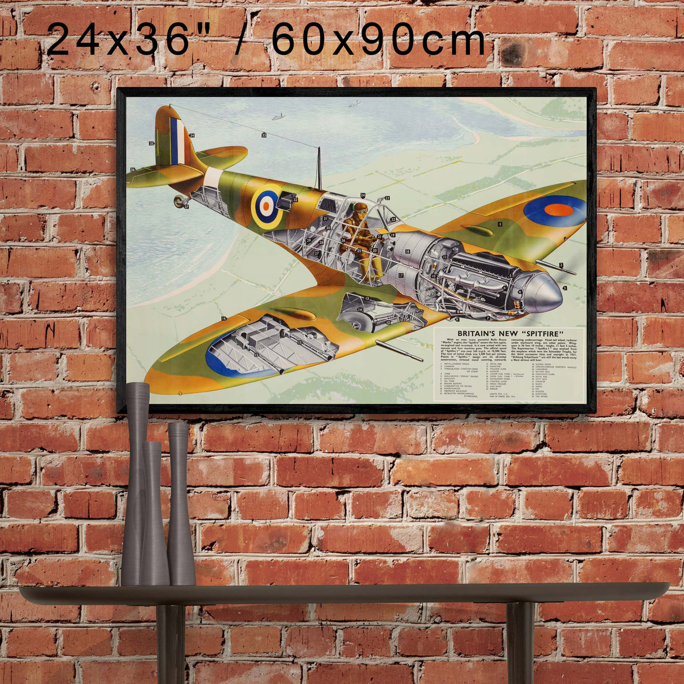"Britain's New Spitfire" on Framed Prints, Canvas, Aluminium, Acrylic or Print-only