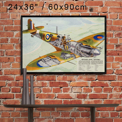"Britain's New Spitfire" on Framed Prints, Canvas, Aluminium, Acrylic or Print-only