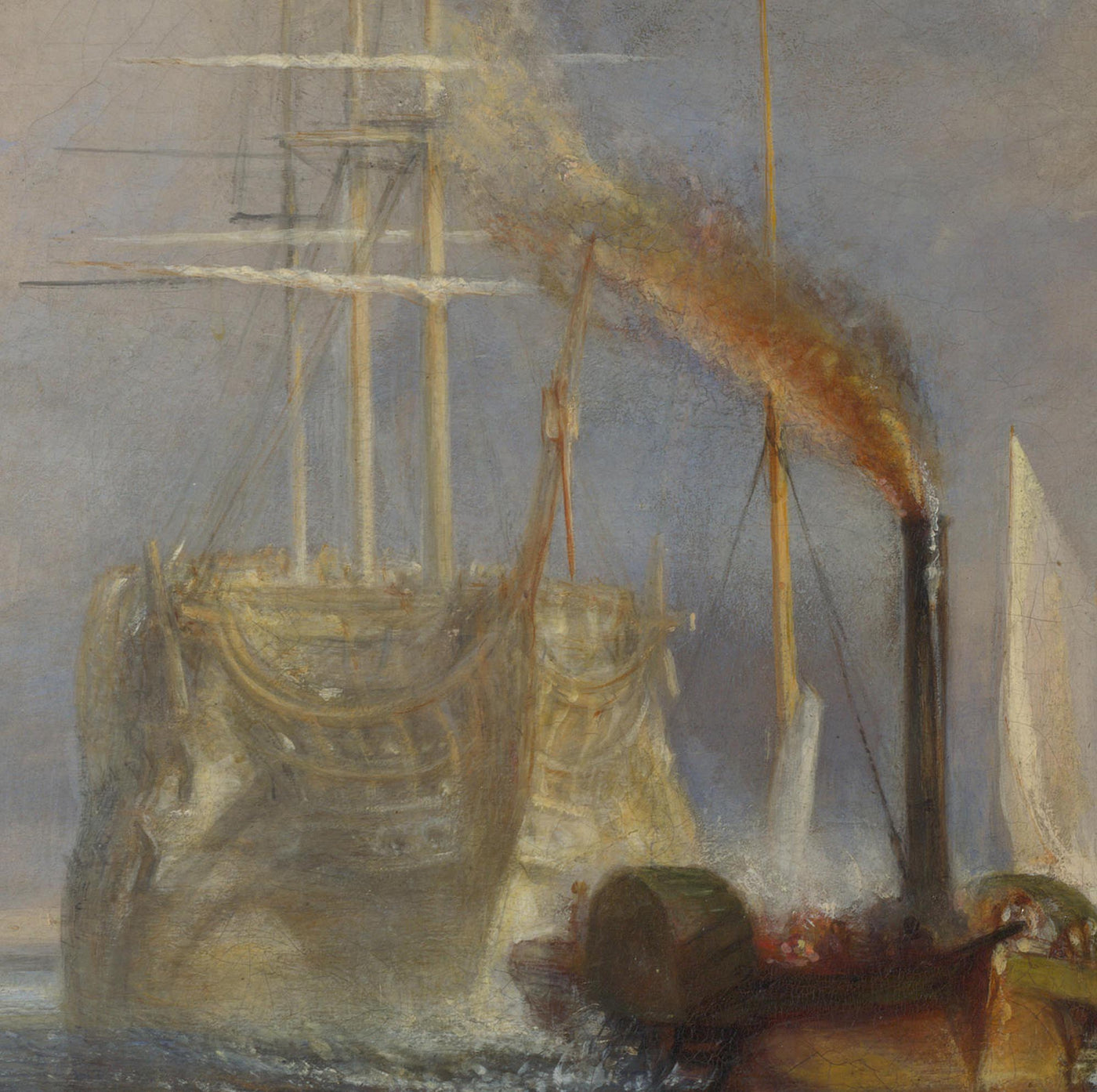 "The Fighting Temeraire" by JMW Turner on Aluminium, Acrylic, Canvas, Framed Prints or Print-only
