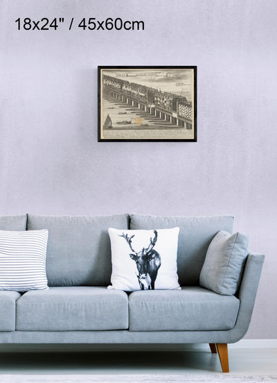 "London Bridge" on Aluminium, Acrylic, Canvas, Framed Prints or Print-only