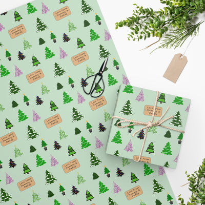 Personalised Christmas Wrapping Paper - Design 2