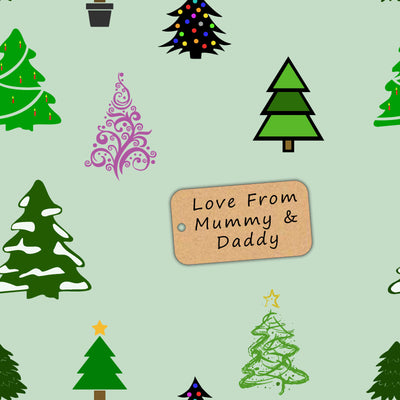Personalised Christmas Wrapping Paper - Design 2