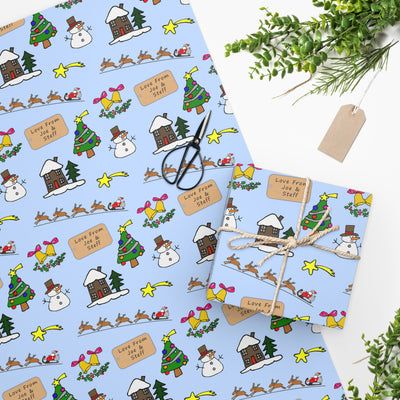 Personalised Christmas Wrapping Paper - Design 4