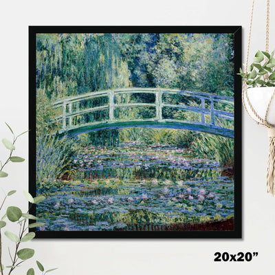 "Water Lilies" by Monet on Aluminium, Acrylic, Canvas, Framed Prints or Print-only