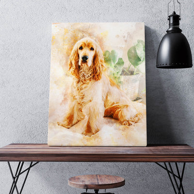 Personalised Pet Portrait - Canvas