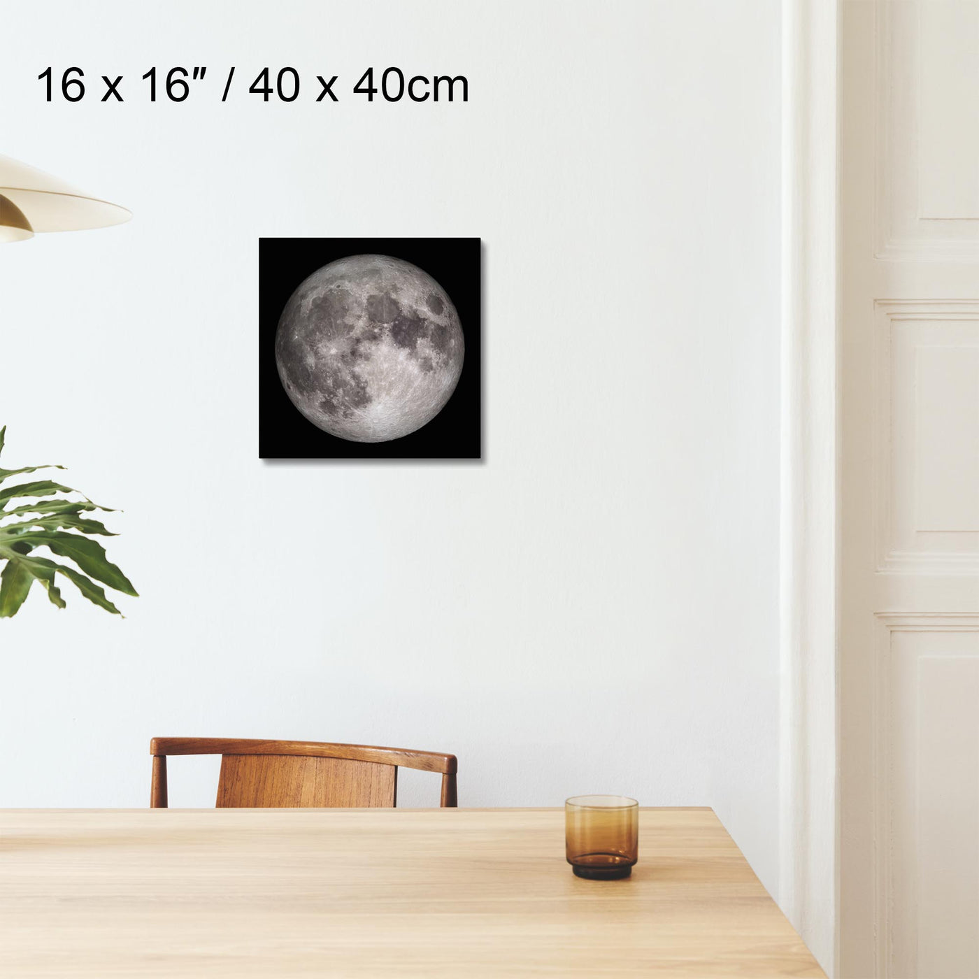 "The Moon" on Canvas, Framed Prints, Aluminium, Acrylic or Print-only
