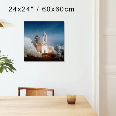 "Space Shuttle Columbia" on Framed Canvas, Acrylic, Canvas, Framed Prints or Print-only